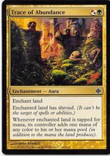 Trace of Abundance *PLAYSET* Magic MtG x4 Alara Reborn SP