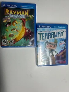 Tearaway+Rayman Legends Playstation PS Vita Games Lot New SEALED - Picture 1 of 2