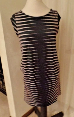 TART COLLECTION ANTHROPOLOGIE VERY NICE BLACK/WHITE DRESS SZ S NWT - Image 1 of 4