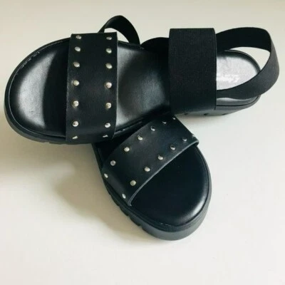 Sandalia L’Artigiano Lucchese Cuero Tachonado Talla UE 40 / EE. UU. 9,5 NUEVA SIN ETIQUETAS Foto 1 de 4