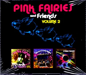 PINK FAIRIES AND FRIENDS volume 2 3CD NEU / OVP /Sealed - Picture 1 of 2