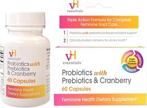 Probiotics with Prebiotics & Cranberry – Feminine Health Supplemen - Picture 1 of 7