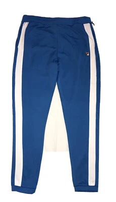 NWT Men's FILA Renzo Silky Athletic Jogger Pants - size XL - Blue - LM181185 - Image 1 of 4