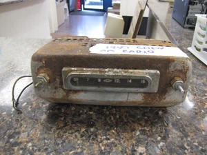 Vintage 1950 Chevrolet AM Car Radio - KN34 - Picture 1 of 7
