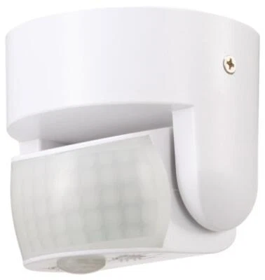 Sensor de movimiento infrarrojo PIR montado en la pared de 180/360 grados, IP65, blanco - PELL0477 Foto 1 de 3
