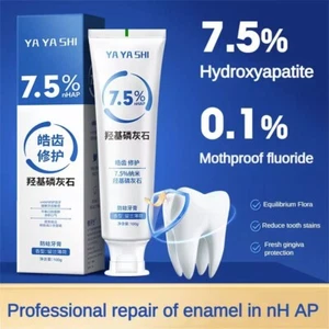 Hydroxylapatit Zahnpasta lindert Zahnempfindlichkeit Zähne aufhellen und aufhellen - Bild 1 von 6
