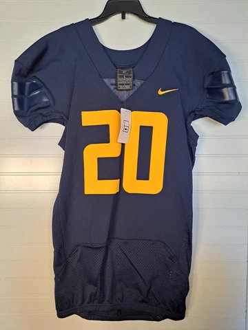 NCAA West Virginia University WVU Mountaineers Nike Football Jersey Sewn NWT Cover