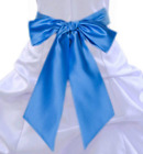 Ceinture satinée pour décoration de mariage fête accessoire douche nuptiale à faire soi-même ceinture simple