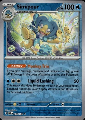 Simipour Uncommon SV04: Paradox Rift 042/182 LP - Image 1 of 2