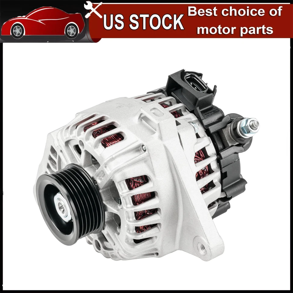 Fits 2014-2016 Kia Forte 1.8L 2012-2013 Kia Soul 2L 90Amp 12V Alternator 11610 - Image 1 of 4