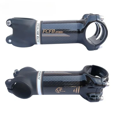 Carbon Solubility Stem MTB Road Bicycle Handlebar Stem 6 17 Degree Matt Glossy  - Image 1 of 4