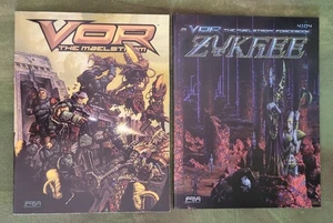 Lot of 2 VOR The Maelstrom books FASA Core Rulebook & Zykhee Forcebook 4000/4104 - Picture 1 of 10