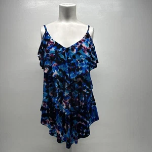 Magicsuit Miraclesuit Rita Tankini Badeanzug Tank Top Ultraviolett Lila Gr. 16 - Bild 1 von 12