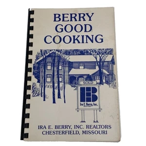 Vintage Berry Good Cooking Kochbuch Chesterfield MO Missouri Makler spiralgebunden - Bild 1 von 11