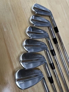 Set fer à repasser Titleist MB 714 Flex S 6 pièces dynamique or droitier F/S #38 - Photo 1/14