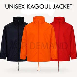 Unisex Waterproof Packable Jacket Lightweight Kagoul Mac Folds Into Travel Pouch - Picture 1 of 8