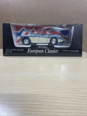 Austin Healey 100-6 1956 - azul/blanco 1/18 caja original. Por favor lea Foto 1 de 4