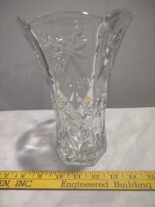 Large Crystal Vase - Picture 1 of 6