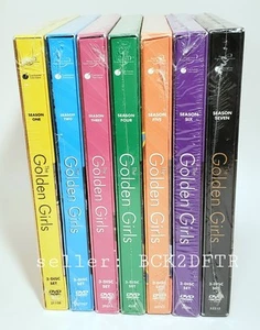 π₯ GOLDEN GIRLS The COMPLETE SERIES Seasons 1-7 DVD Sets SLIPCASE Collection NEW - Picture 1 of 16
