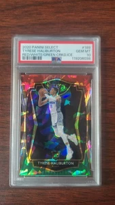 2020 Select Tyrese Halliburton Premier Red White and Green Ice Rookie PSA 10 - Bild 1 von 2