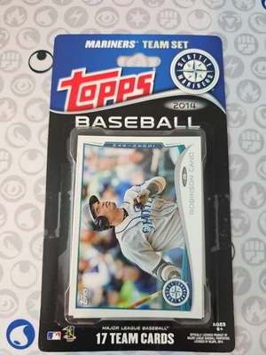 MLB Topps 2014 Seattle Mariners Team Card Set  Factory Sealed&taped New 17 Cards - Image 1 of 2