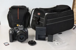 Canon EOS R10 24.2MP Mirrorless Camera Kit w/ RF-S 18-45mm f/4.5-6.3 IS STM Lens - Picture 1 of 23