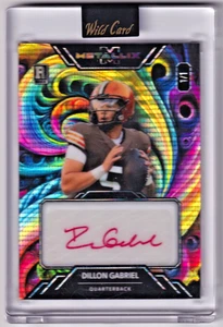2024 Wild Card Dillon Gabriel AUTO 1/1 Metallix (RC) - Bild 1 von 2