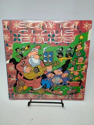 Santa Claus Blues LP 1986 Jass Records Jazz Blues Christmas Holiday Music VG+ - Image 1 of 4