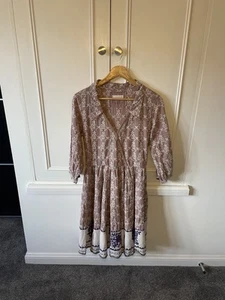 Odd Molly Dress 473 womens dress Size 3 Multicoloured Floral Pattern Tie Waist - Picture 1 of 19