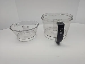 Cuisinart Küchenmaschine große & kleine Arbeitsschüssel Teil FP-12LWB 12SWB für FP-12DC - Bild 1 von 7