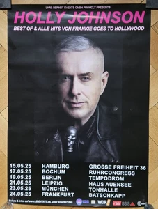 Holly Johnson - Poster 19.05.25 BERLIN VIP - Konzertposter Tour Poster 2025 - Imagen 1 de 1