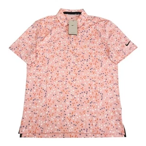 NUOVISSIMA Nike Dri-FIT Floral Golf Tour Polo FN3116-844 Uomo M Spedizione Rapida - Foto 1 di 2