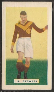 HOADLEYS - VICTORIAN FOOTBALLERS 1938 (ACTION) - #005 - HAWTHORN - STEWART - Bild 1 von 2