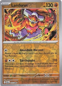 Landorus SV: Black Bolt 053/086- NM - Reverse Holo - Picture 1 of 2