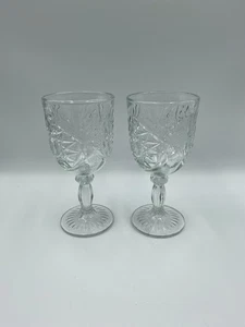 Copa de agua/vino Libbey Hobstar vintage. Juego de 2. - Imagen 1 de 3