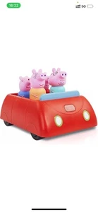 WOW STUFF Peppa Pigs Clever Car Interactive Pre-School Toy with Lights and Sound - Picture 1 of 3