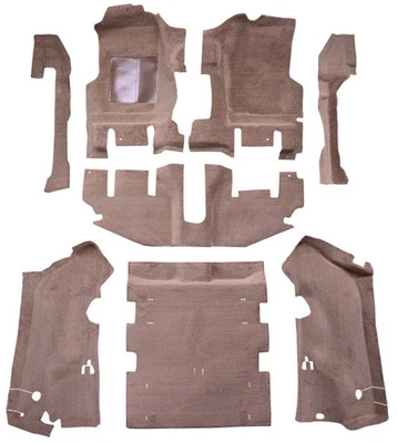 2003-2006 Jeep Wrangler TJ ковер - Cutpile |длинная консоль, с качающимися панелями - Изображение 1 из 4