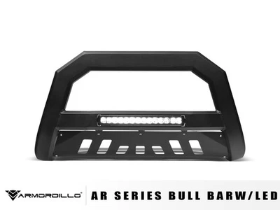 Armordillo para Dodge Durango Serie AR 2011-2013 Bull Bar con LED - negro mate Foto 1 de 4