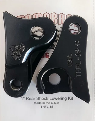 Harley Davidson Road King 1" Kit de descenso trasero para 2017 y más nuevo Foto 1 de 2