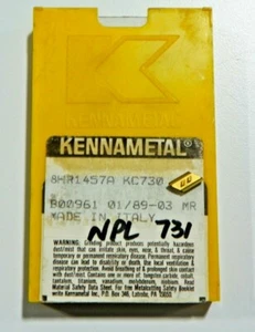 10 NEW KENNAMETAL NPL 731 KC730 CARBIDE INSERTS        P122S - Picture 1 of 12