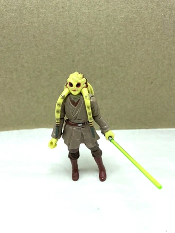 2004 Star Wars - Kit Fisto - Jedi Master 3.75 in Action Figure Cover
