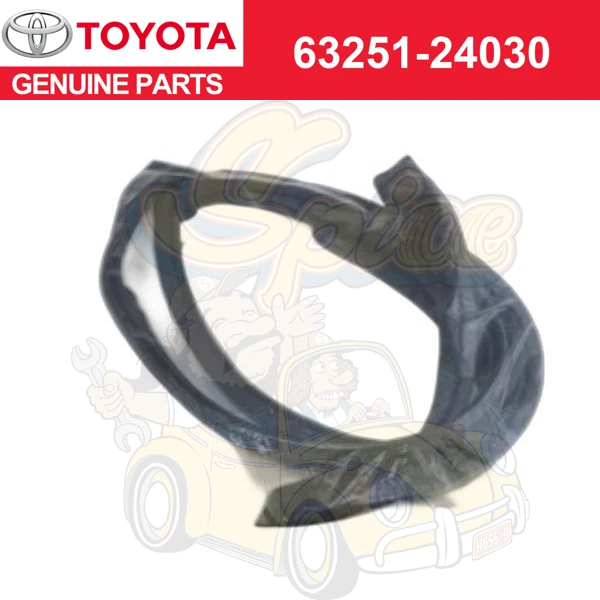 Impermeable genuino Toyota Lexus SC430, techo desmontable, delantero 63251-24030 Foto 1 de 2