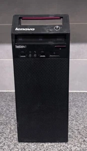 Retro Windows 10 Desktop PC Lenovo Thinkcentre 4gb RAM 500gb HDD DVD VGA - Picture 1 of 8