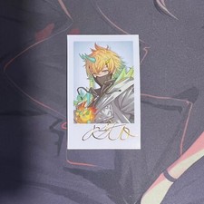 Nijisanji JP Heroes of the East Usami Rito Foil-Stamped Cheki Snapshot Card