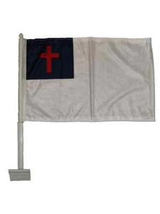 12x18 Christian Christ Jesus Double Sided Car Window Vehicle 12"x18" Flag - Picture 1 of 2
