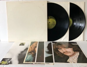 Beatles WHITE ALBUM 1971 Apple Jacksonville .03Jaf + Poster/Photos VG+ - Imagen 1 de 18