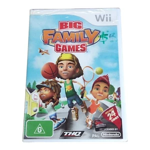 Big Family Games Nintendo Wii - Sealed Unused - Family Fun - Fast Shipping - Picture 1 of 2