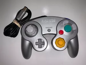 Controlador Nintendo Gamecube OEM Platino Plata DOL-003 ¡Oficial Probado Limpio! - Imagen 1 de 4