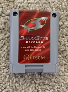 NEW Sharkbyte Memory Storage card Keycard for Quest 64 N64 Nintendo 64 ML230 - Picture 1 of 2