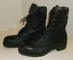 BOTA MILITAR BELLEVILLE PUNTERA DE ACERO NEGRA PARA HOMBRE TALLA 5.5R, NSI Z41 PT99 - Imagen 1 de 10